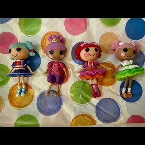 RESERVED-4/$20🍭Lalaloopsy Figurines for @aiyoungkho ONLY * dolls for purchase.